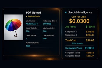 Smart Label Pricing Tool