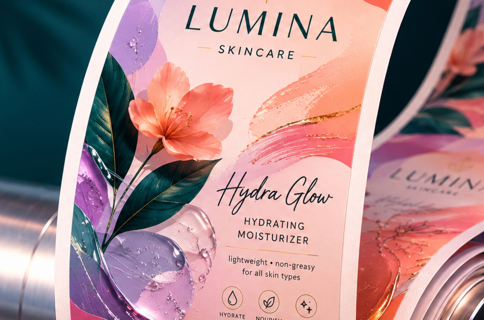 Image of a colored label