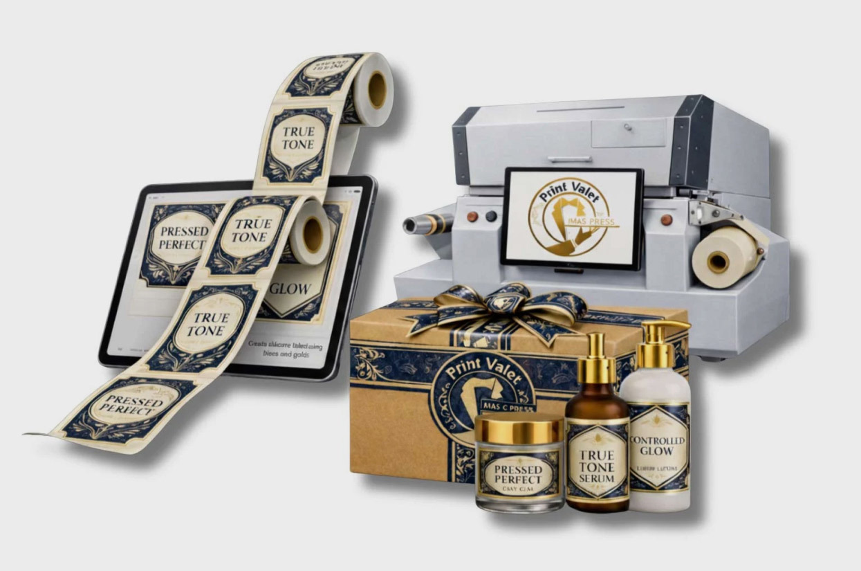 Image of the SnapPress LP-1 with labels.